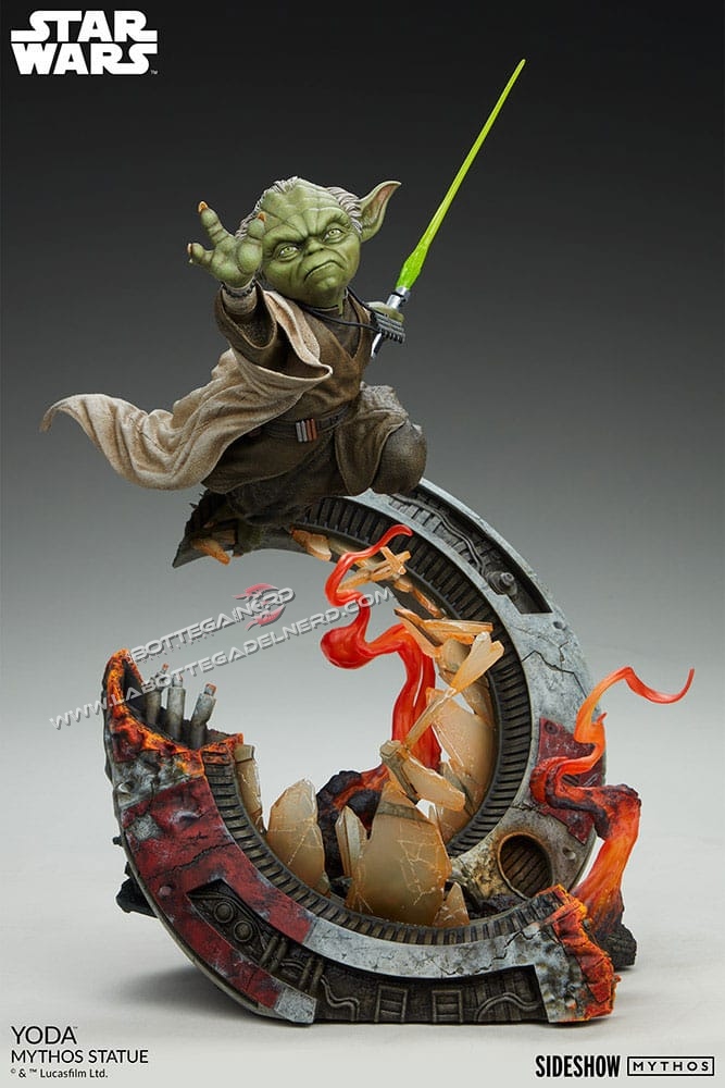 Star Wars - Sideshow Mythos Statue Yoda 43cm - immagine 6