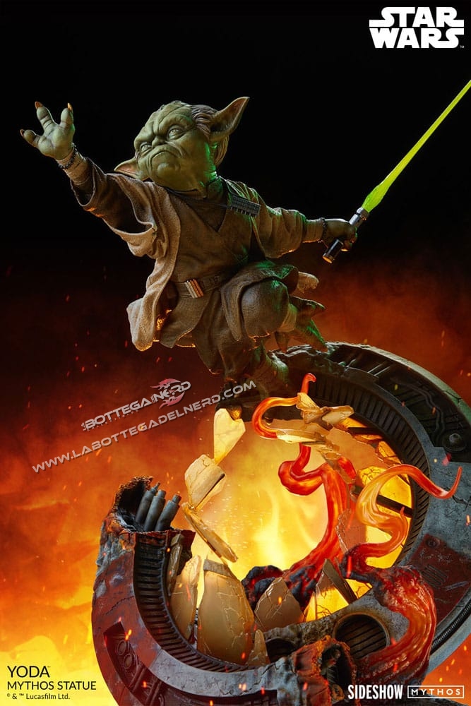 Star Wars - Sideshow Mythos Statue Yoda 43cm - immagine 3