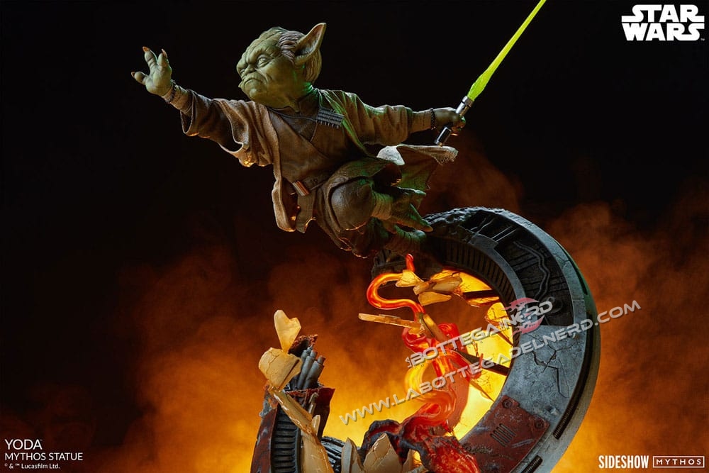Star Wars - Sideshow Mythos Statue Yoda 43cm - immagine 4