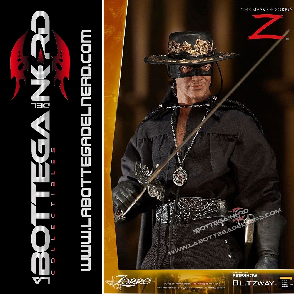 The Mask of Zorro - Action Figure 1/6 Zorro 29cm