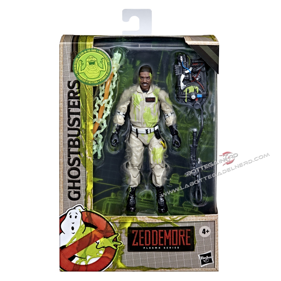 Ghostbusters - Plasma Series Glow-in-the-Dark Winston Zeddemore 15cm