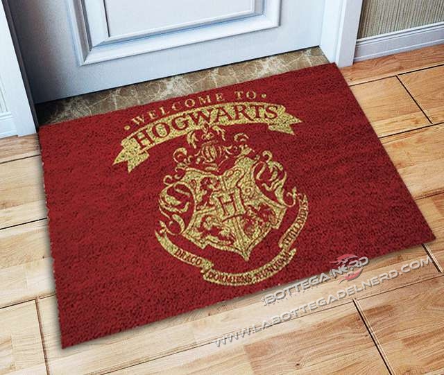 ZERBINO IN FIBRA – Harry Potter "HOGWARTS" 40x60 - immagine 2
