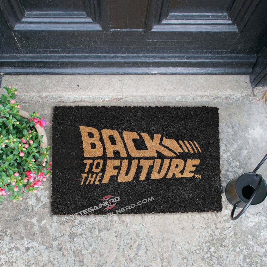 ZERBINO IN FIBRA - BACK TO THE FUTURE Doormat 43x72 - immagine 2