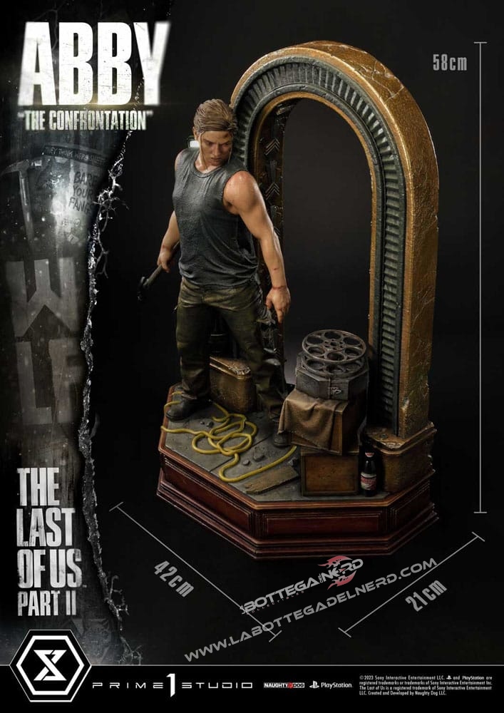 The Last of Us Part II - Statue 1/4 Abby Regular Version 58cm - immagine 3