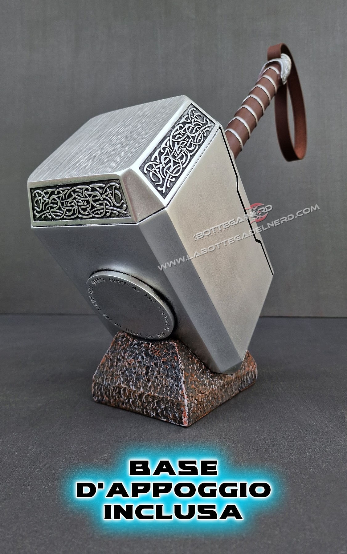 Mjolnir - il martello di THOR + BASE (NEW VERSION) - immagine 12