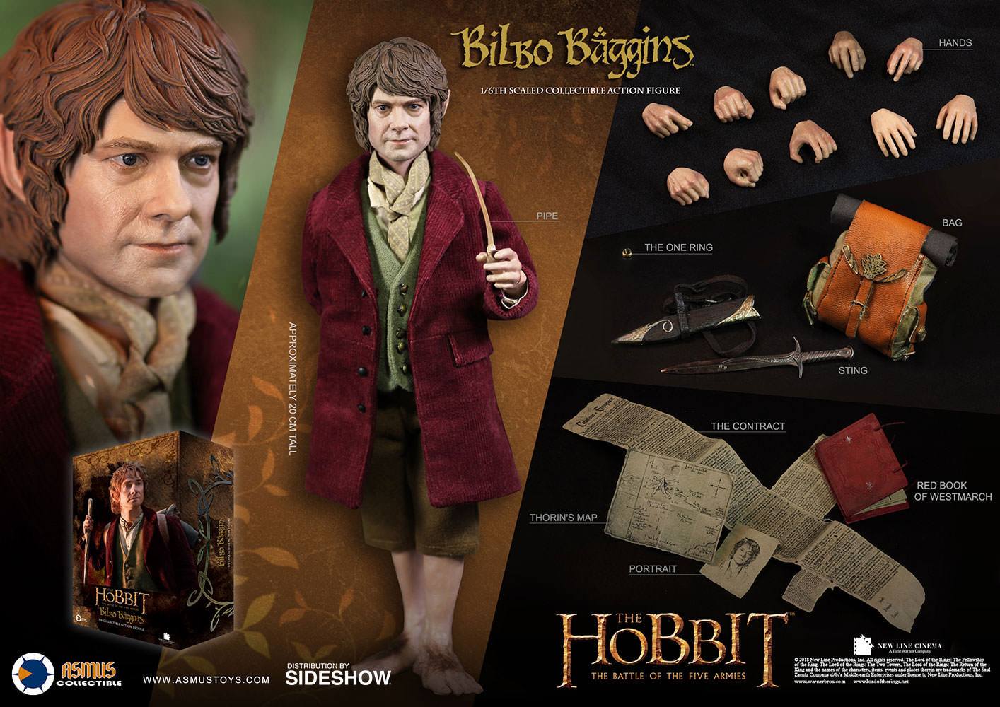 Lo Hobbit - Action Figure Bilbo Baggins - immagine 7