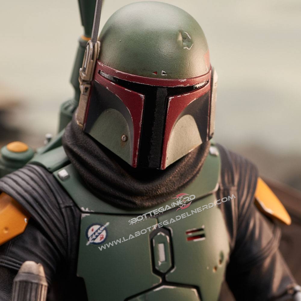 The Mandalorian - Premier Collection 1/7 Boba Fett on Throne 24cm - immagine 9