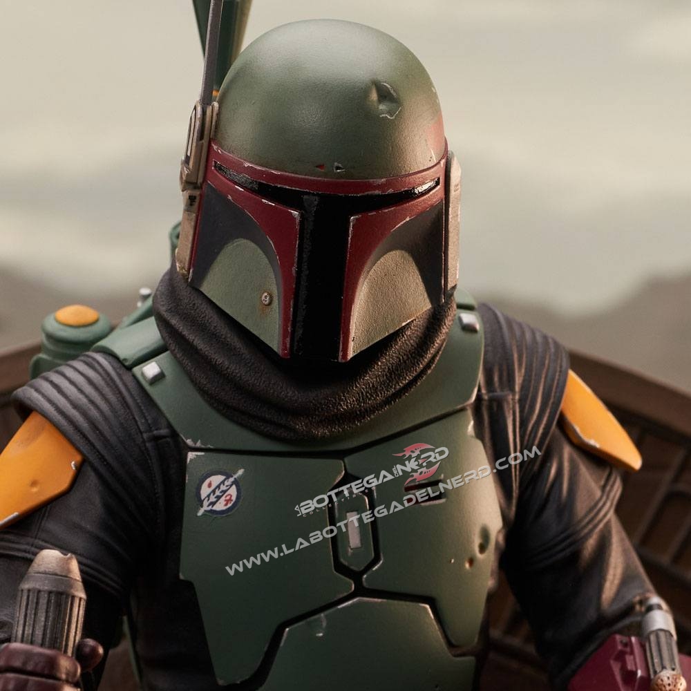 The Mandalorian - Premier Collection 1/7 Boba Fett on Throne 24cm - immagine 8
