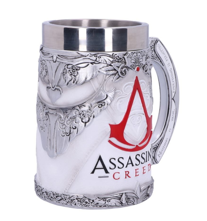 BOCCALE IN RESINA - Assassin's Creed Tankard Logo16cm - immagine 2