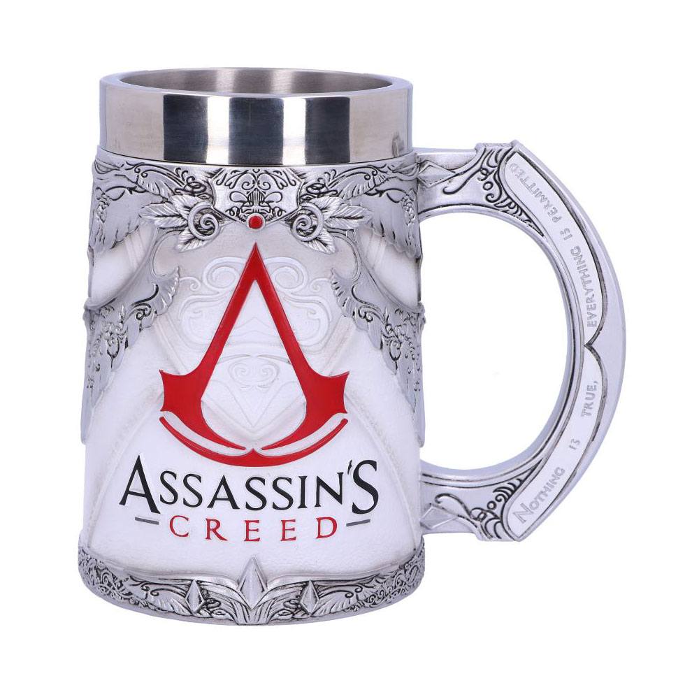 BOCCALE IN RESINA - Assassin's Creed Tankard Logo16cm - immagine 3