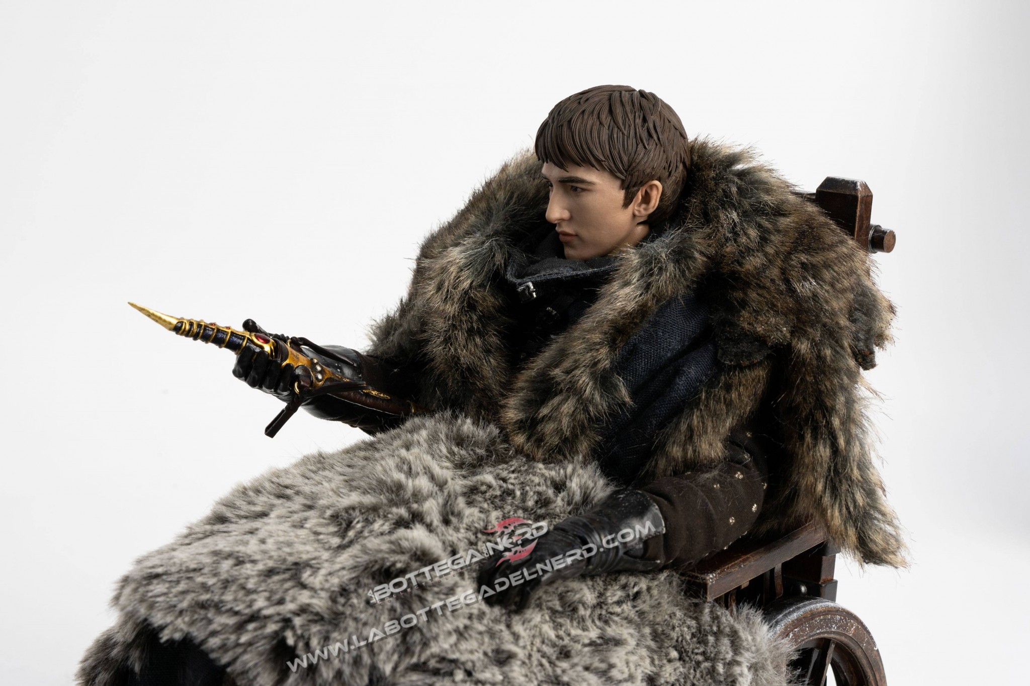 Game of Thrones - Action Figure 1/6 Bran Stark 29cm - immagine 6