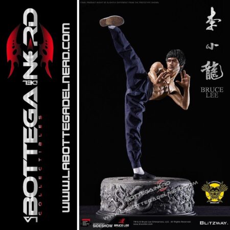Bruce Lee - Statua tributo 80th Anniversario 55cm