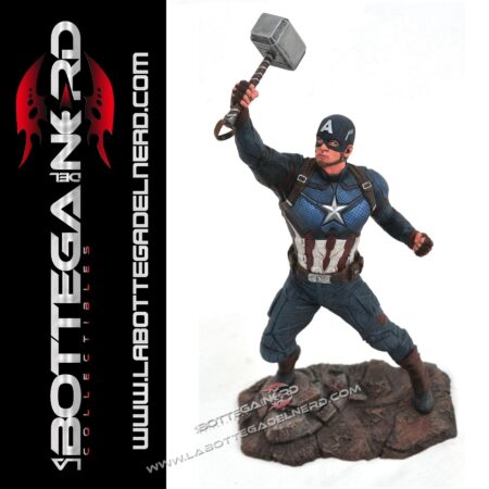 Avengers: Endgame - Gallery Statua Captain America 23cm