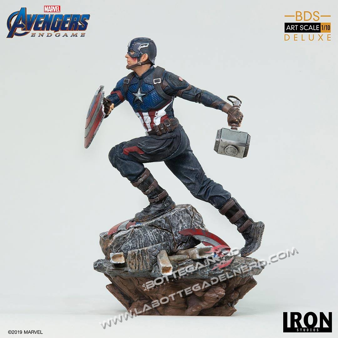 Avengers: Endgame - Deluxe Statua Captain America 21cm - immagine 2