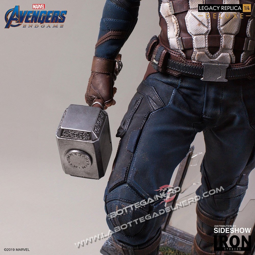 Avengers: Endgame - Statua 1/4 Captain America Deluxe 59cm - immagine 6