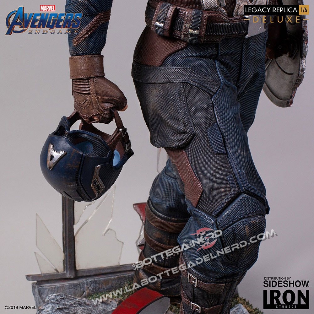 Avengers: Endgame - Statua 1/4 Captain America Deluxe 59cm - immagine 7