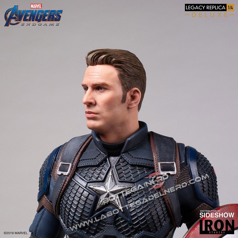 Avengers: Endgame - Statua 1/4 Captain America Deluxe 59cm - immagine 5