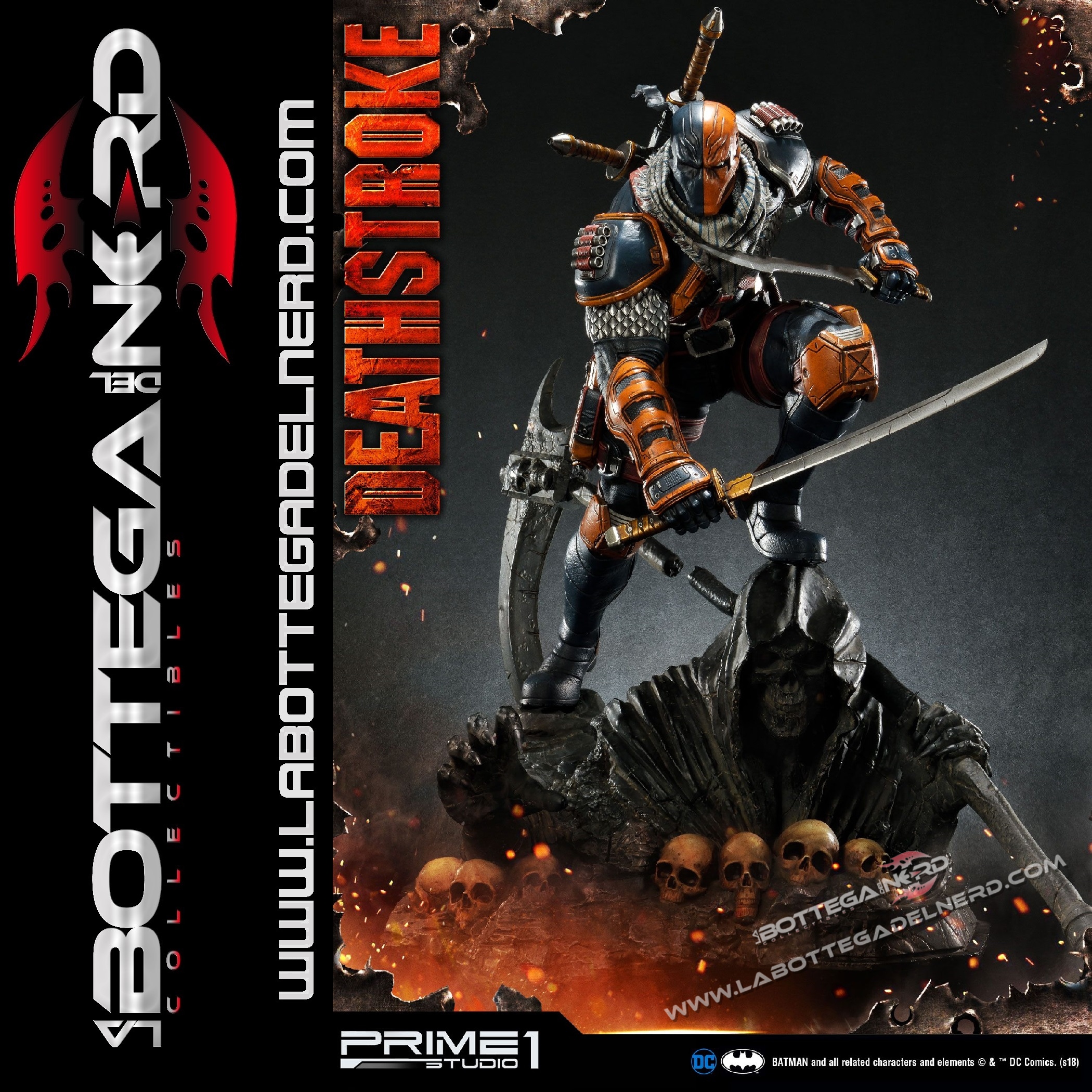DC Comics - Statua 1/3 Deathstroke 75cm