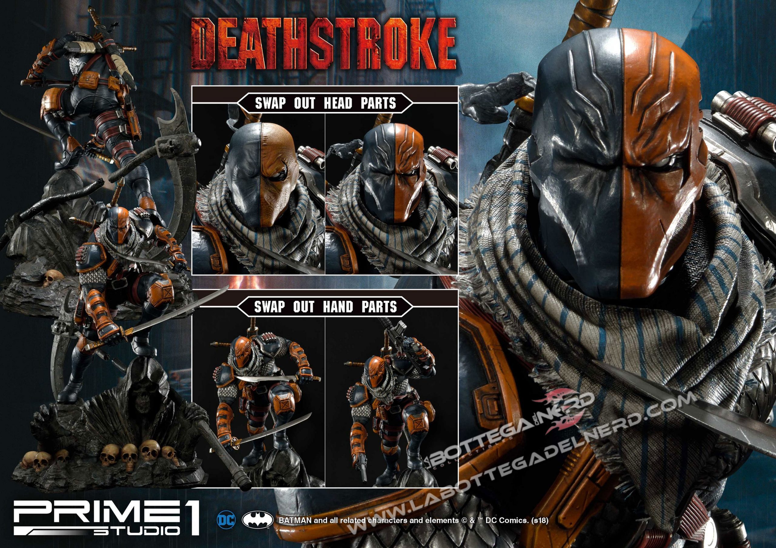 DC Comics - Statua 1/3 Deathstroke 75cm - immagine 10