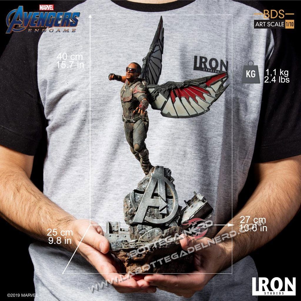 Avengers: Endgame - Statua Falcon 40cm - immagine 5