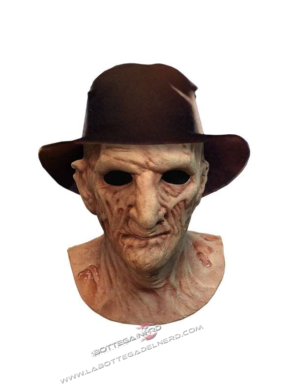 Nightmare on Elm Street 2 - Latex Mask Freddy Krueger con cappello - immagine 2