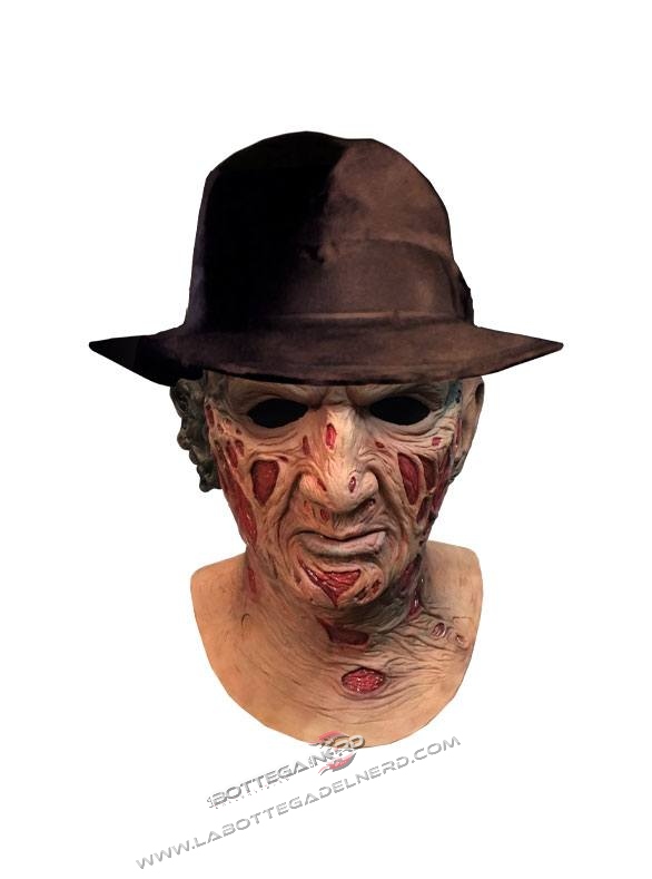 Nightmare On Elm Street - Mask Latex Freddy Krueger con cappello - immagine 2