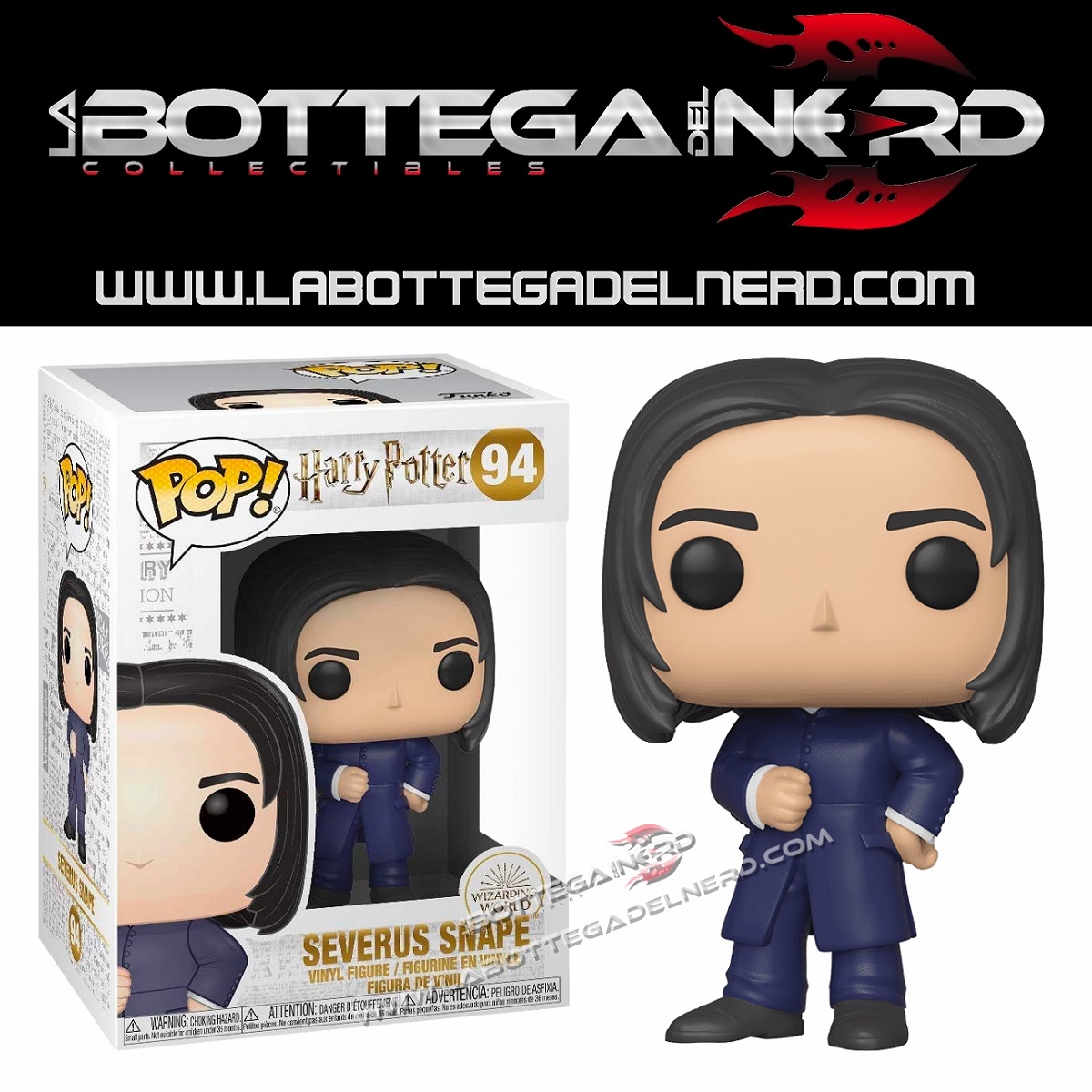 Harry Potter POP! - Severus Piton (Yule) 9cm