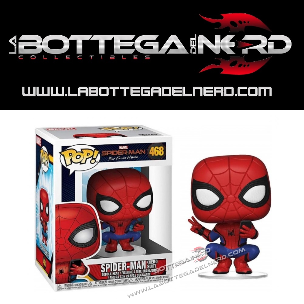 Spider-Man: FFH POP! - Spider-Man (Hero Suit) 9cm