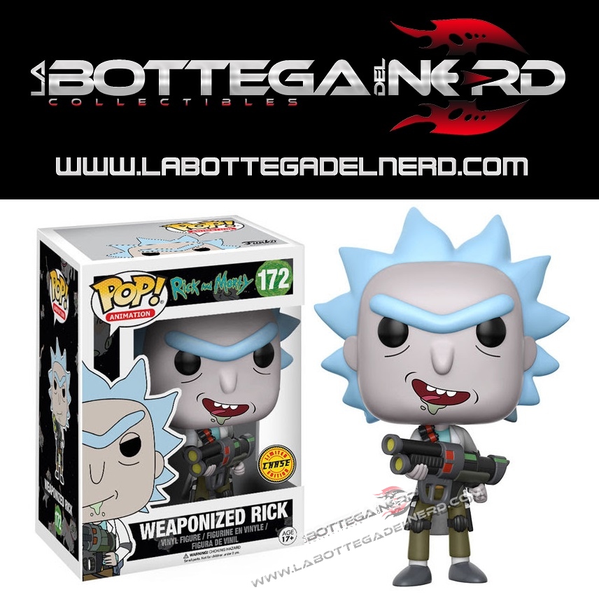 Rick and Morty POP! - Weaponized Rick Exclusive 9cm