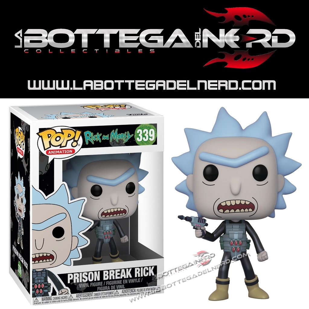 Rick and Morty POP! - Prison Escape Rick 9cm