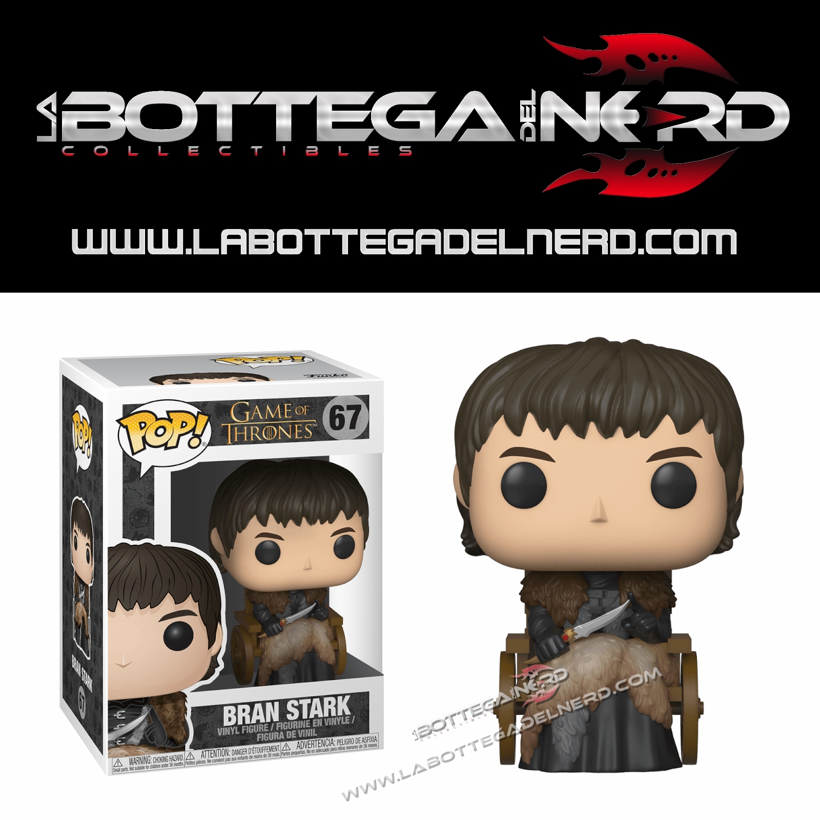 Game of Thrones POP! - Bran Stark 9cm