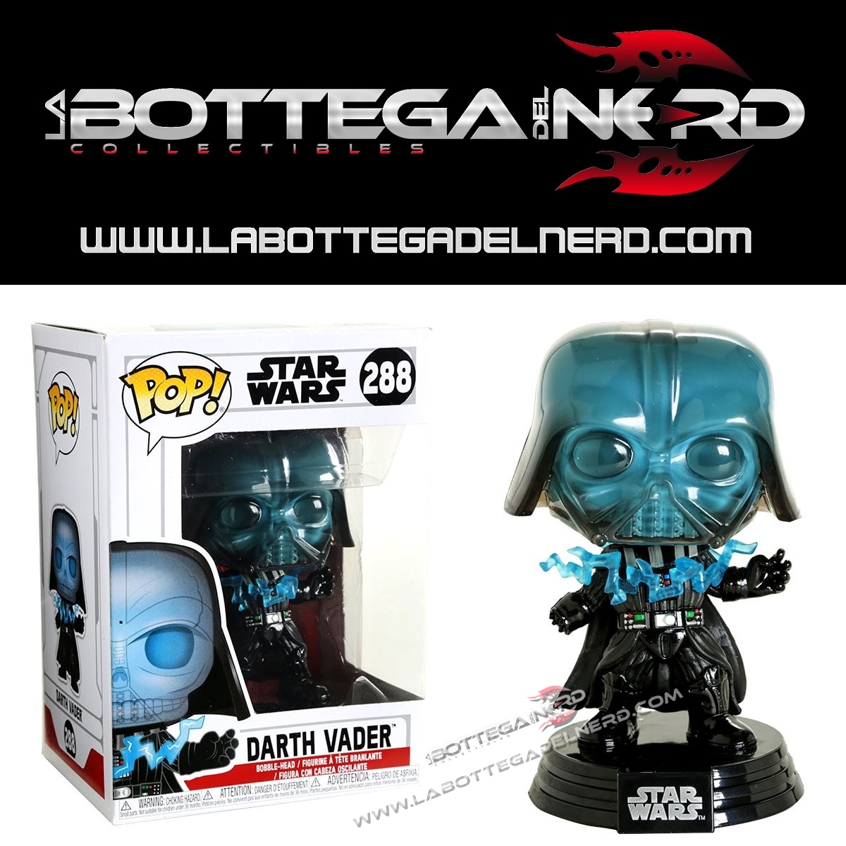 Star Wars POP! - Darth Vader Glow in the Dark 9cm