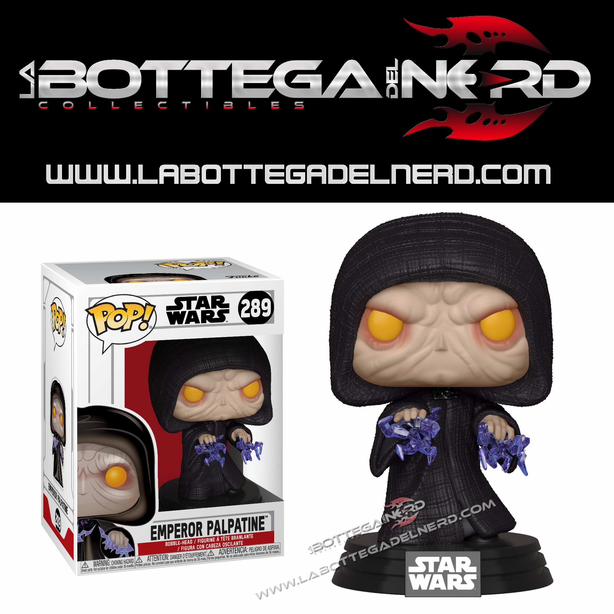 Star Wars POP! - Emperor Palpatine 9cm