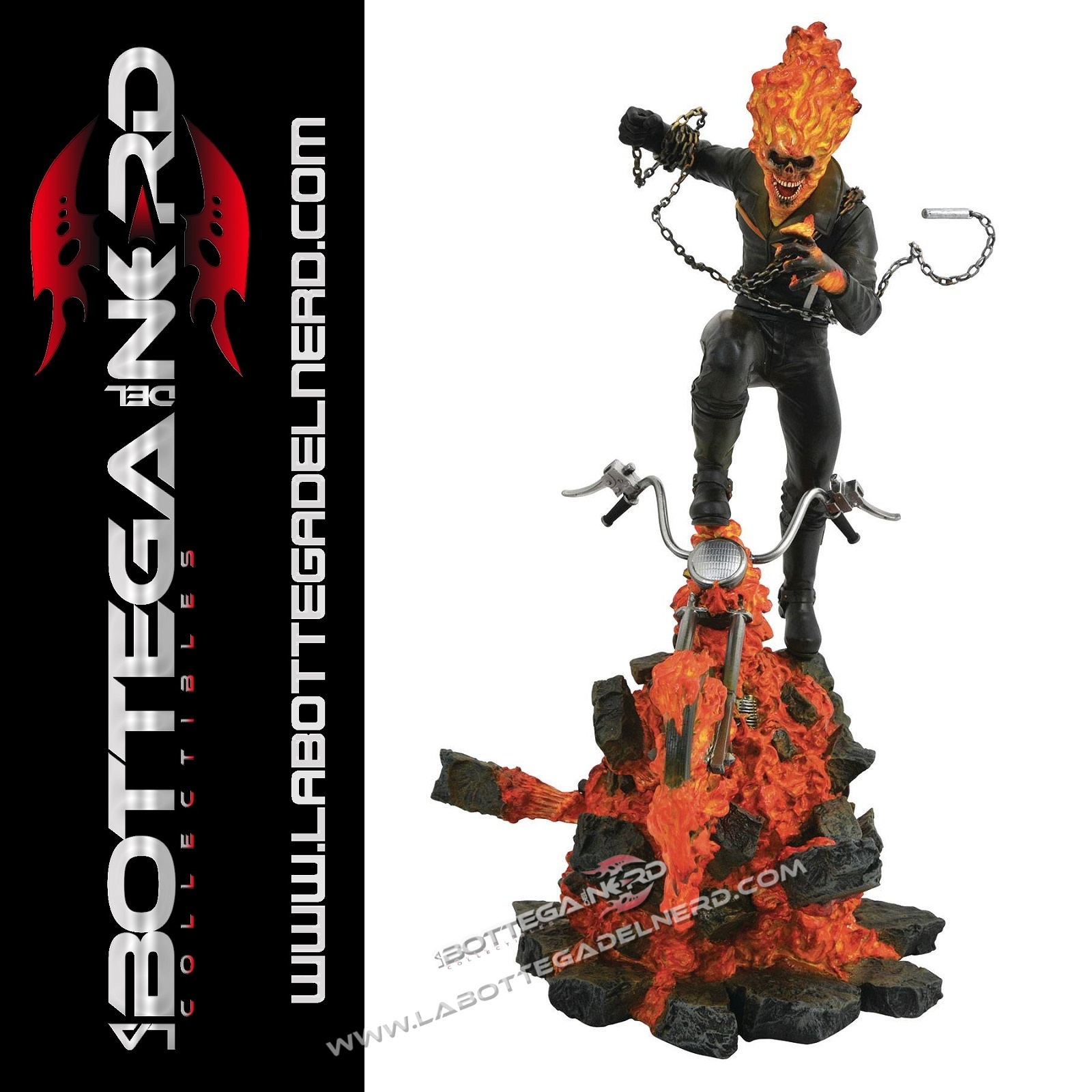 Marvel - Statua Deluxe Ghost Rider 38cm