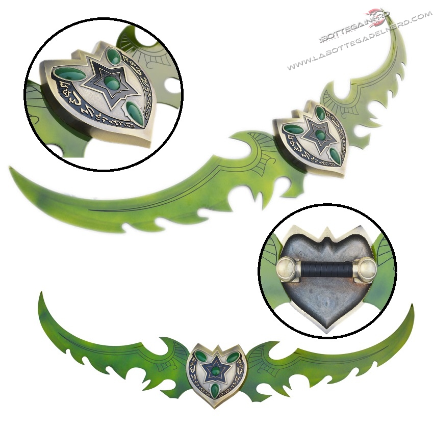 WARGLAIVES OF AZZINOTH di ILLIDAN (GREEN VERSION)