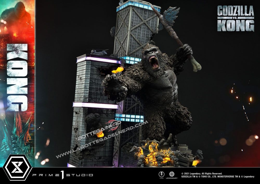 Godzilla vs Kong - Statue Kong Final Battle diorama 80cm - immagine 7