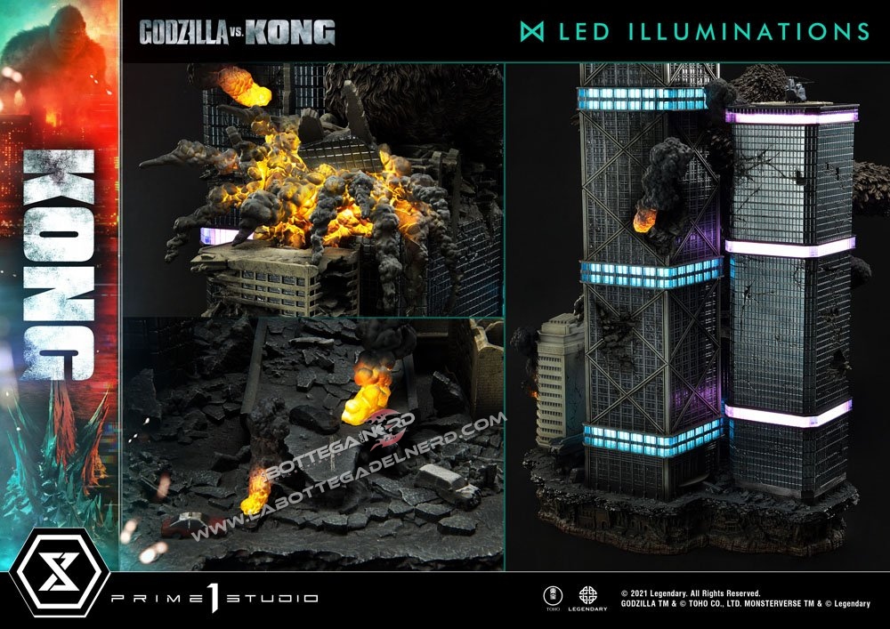 Godzilla vs Kong - Statue Kong Final Battle diorama 80cm - immagine 6