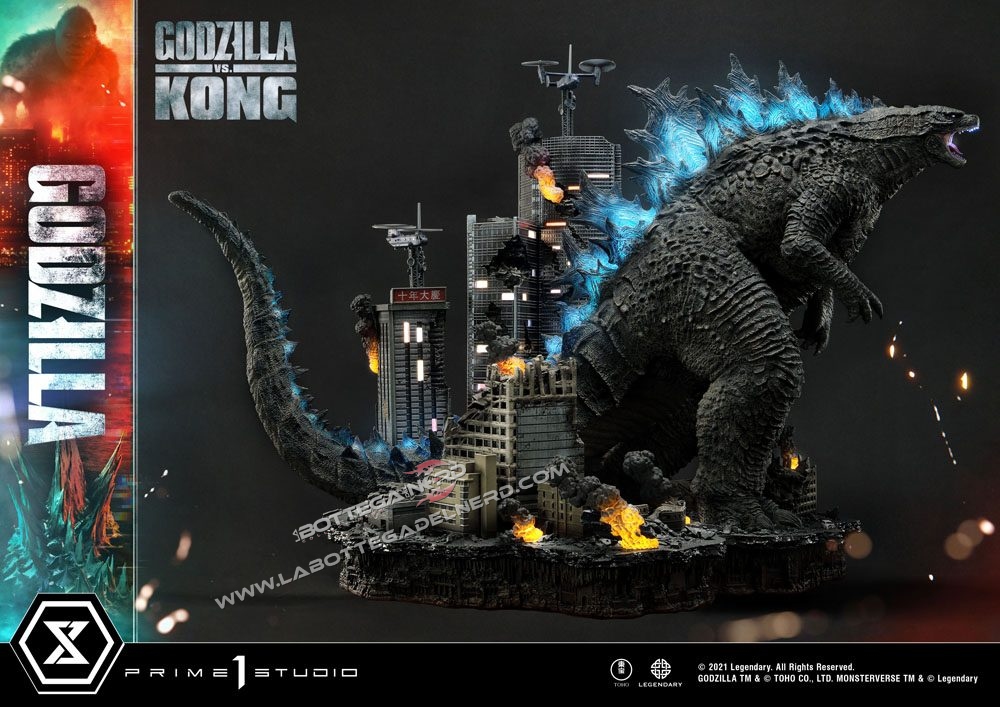 Godzilla vs Kong - Statue Godzilla Final Battle diorama 60cm - immagine 9