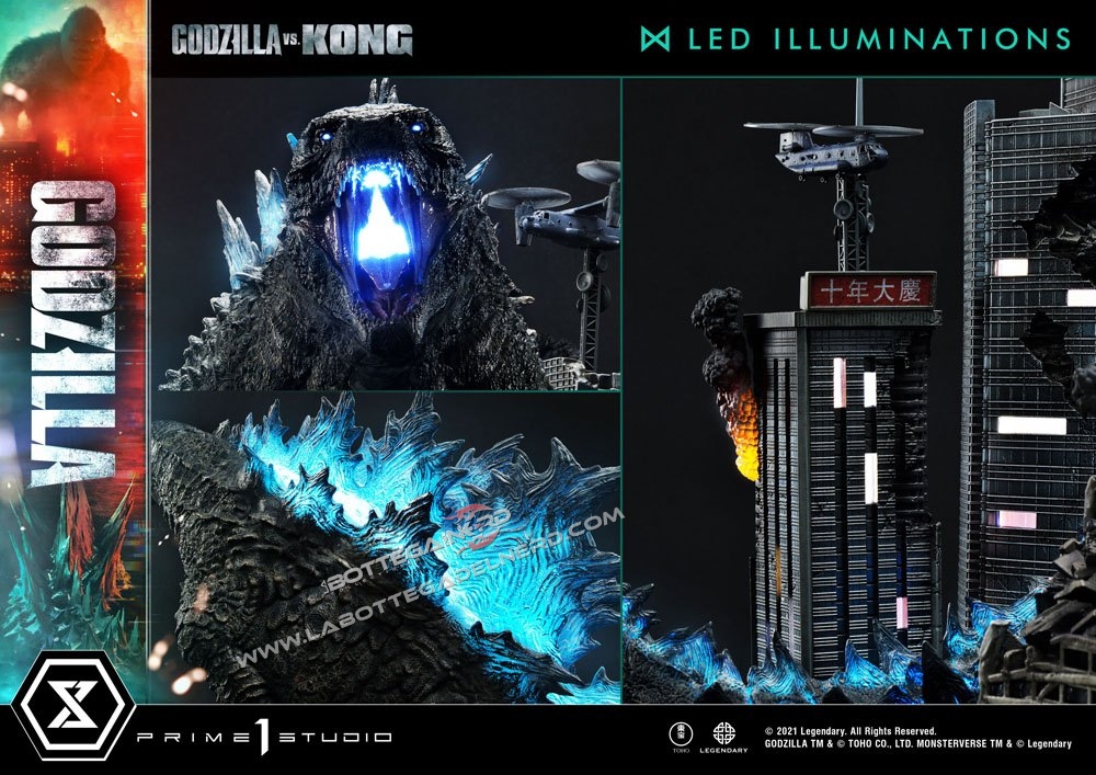 Godzilla vs Kong - Statue Godzilla Final Battle diorama 60cm - immagine 6