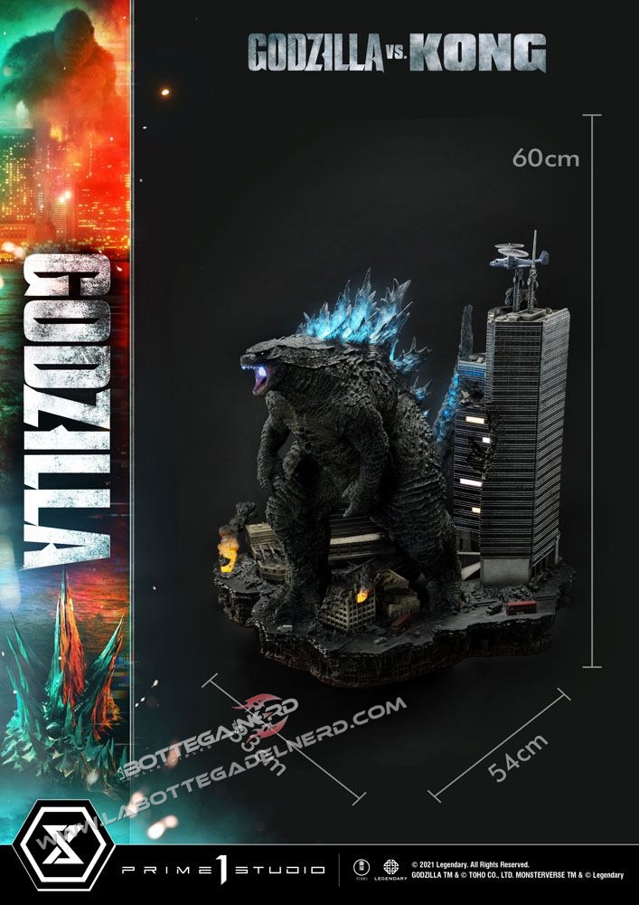 Godzilla vs Kong - Statue Godzilla Final Battle diorama 60cm - immagine 4