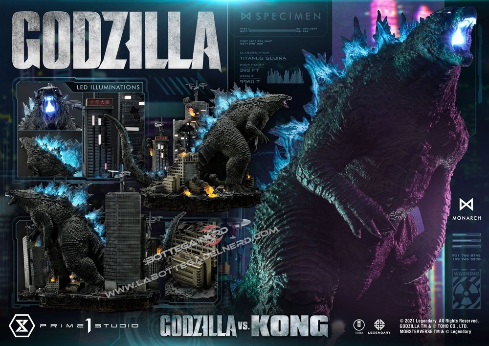 Godzilla vs Kong - Statue Godzilla Final Battle diorama 60cm - immagine 10