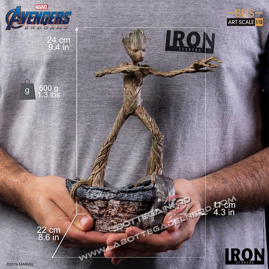 Avengers: Endgame - Statua Groot 24cm - immagine 5