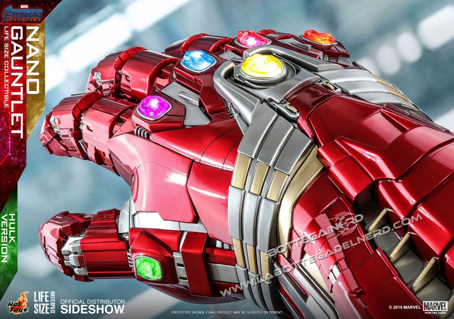 Avengers: Endgame - Replica 1/1 Nano Gauntlet Hulk 71cm - immagine 2