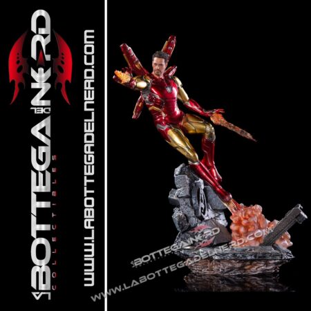 Avengers Endgame - Statua Iron Man Mark 85 Deluxe 29cm