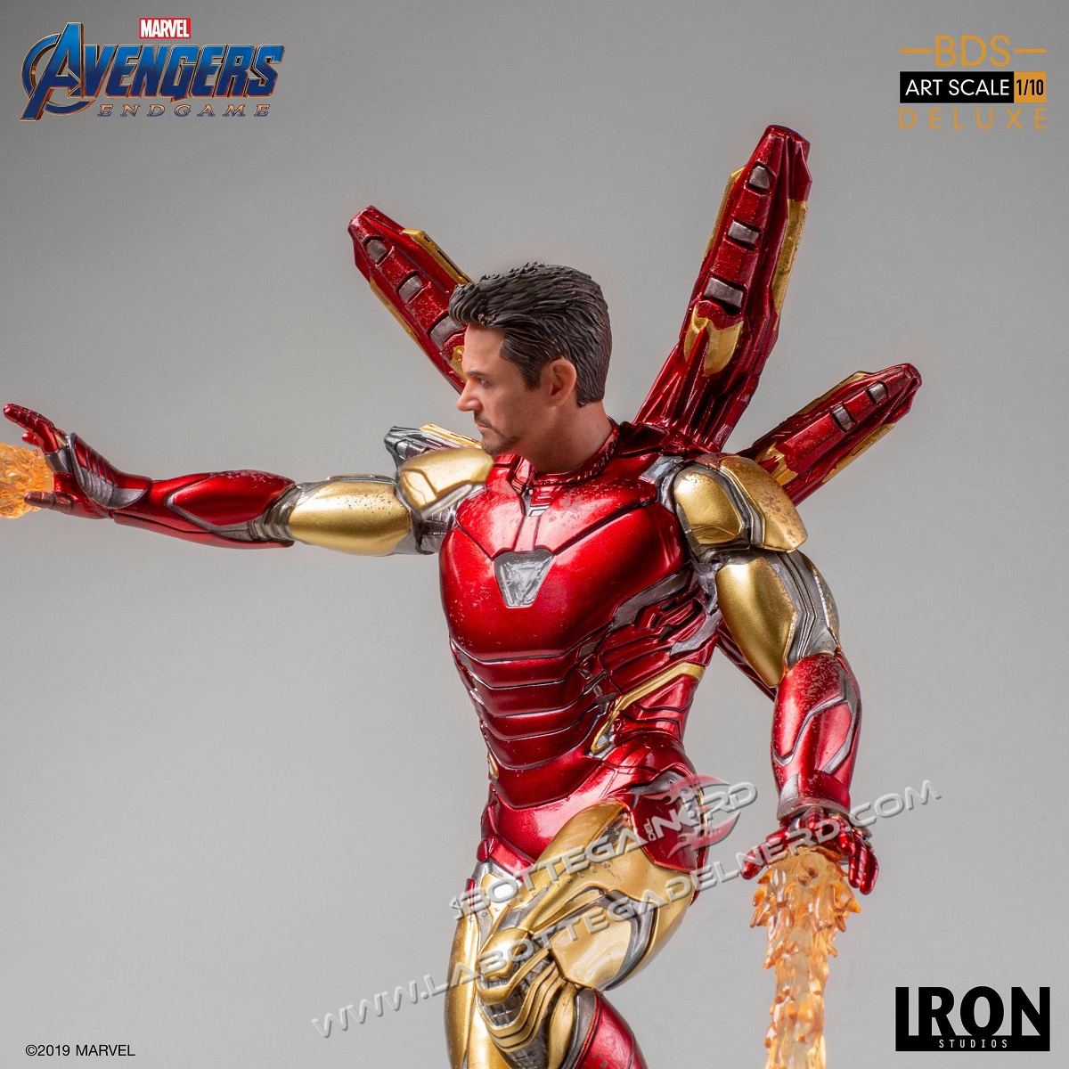 Avengers Endgame - Statua Iron Man Mark 85 Deluxe 29cm - immagine 6