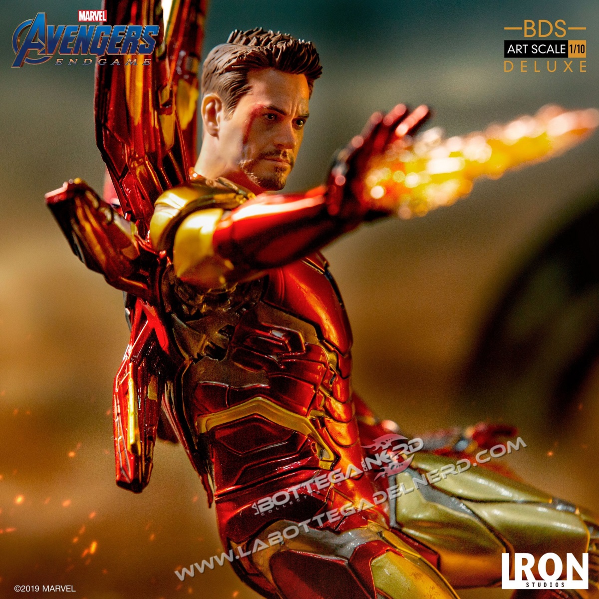 Avengers Endgame - Statua Iron Man Mark 85 Deluxe 29cm - immagine 5