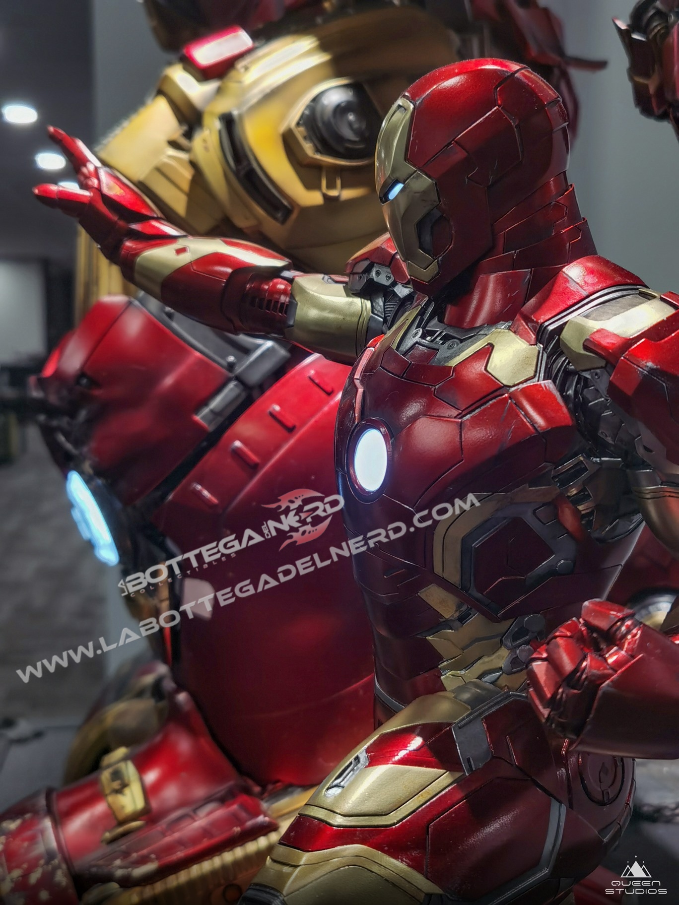 Marvel - Statua Queen Studios 1:4 Iron Man Mark 43 51cm - immagine 2
