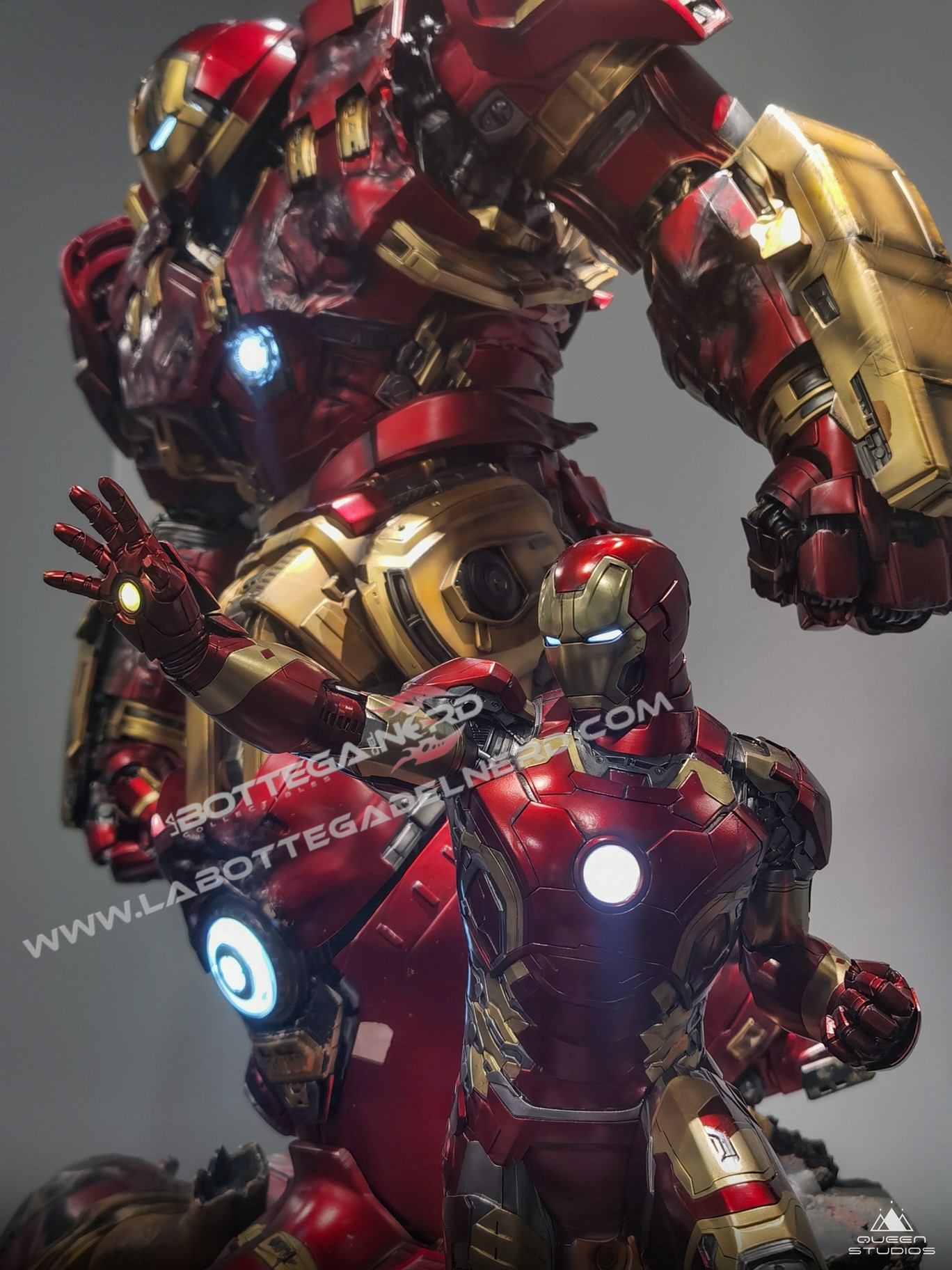 Marvel - Statua Queen Studios 1:4 Iron Man Mark 43 51cm - immagine 5