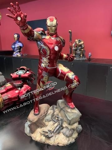 Marvel - Statua Queen Studios 1:4 Iron Man Mark 43 51cm - immagine 4