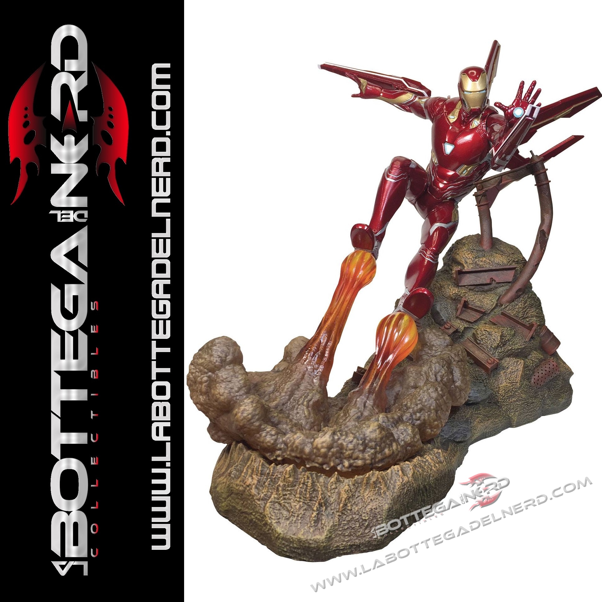 Avengers Infinity War - Statua Iron Man MK50 30cm